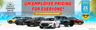 GM Employee Pricing For Everyone!